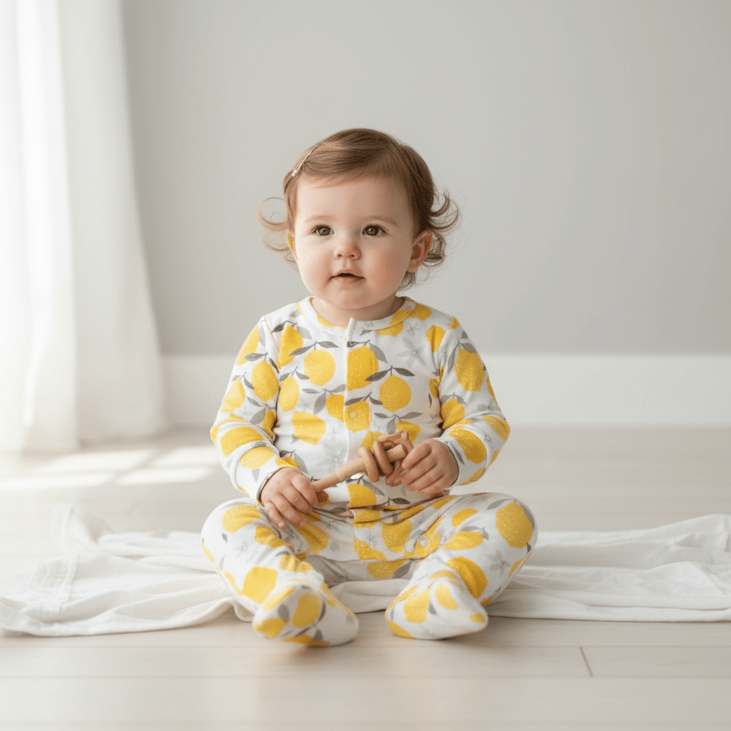 Lemon Romper - www.cutekidz.co.za