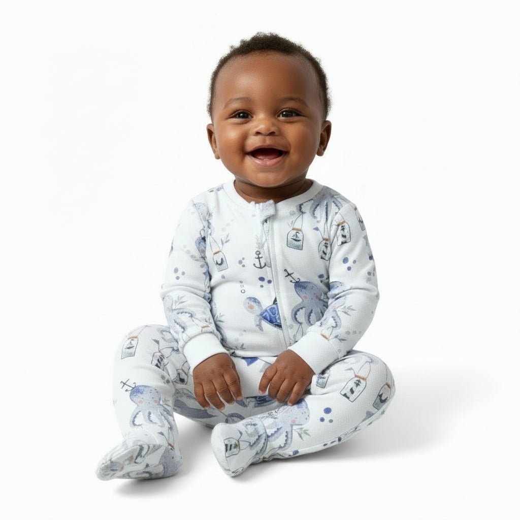 OTTO THE OCTOPUS FOOTY ROMPER - www.cutekidz.co.za