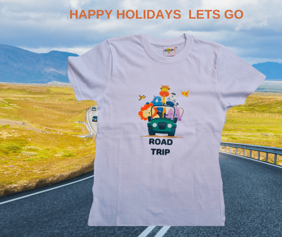 Road Trip Cotton T-Shirt (Boys & Girls) - cutekidz - www.cutekidz.co.za