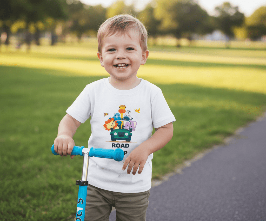 Road Trip Cotton T-Shirt (Boys & Girls) - cutekidz - www.cutekidz.co.za