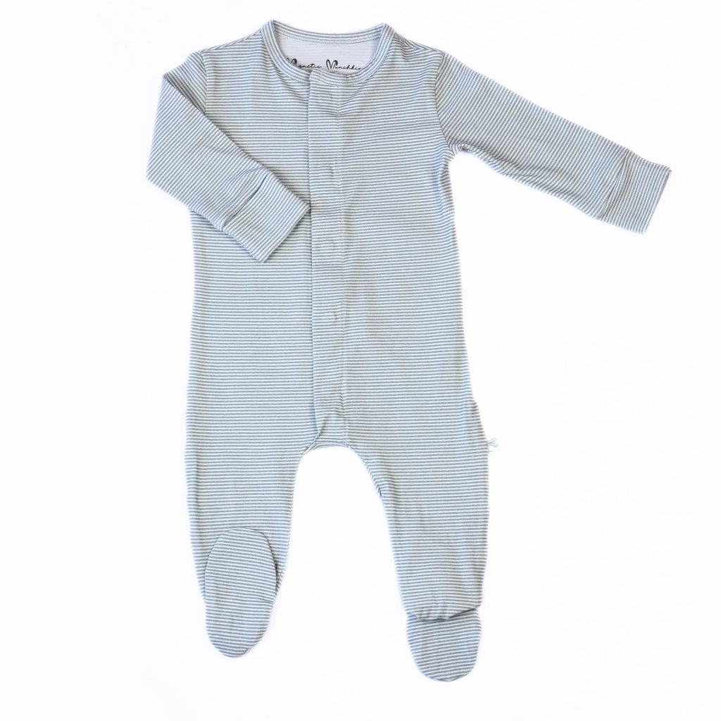 Sage Stripe Romper - www.cutekidz.co.za