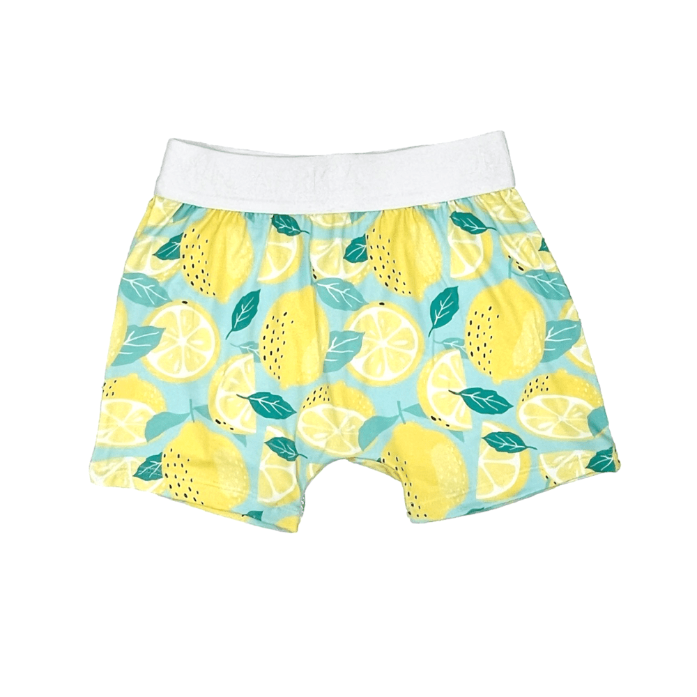 SOFT & STRETCHY SUMMER PJ’S – LEMONS - www.cutekidz.co.za