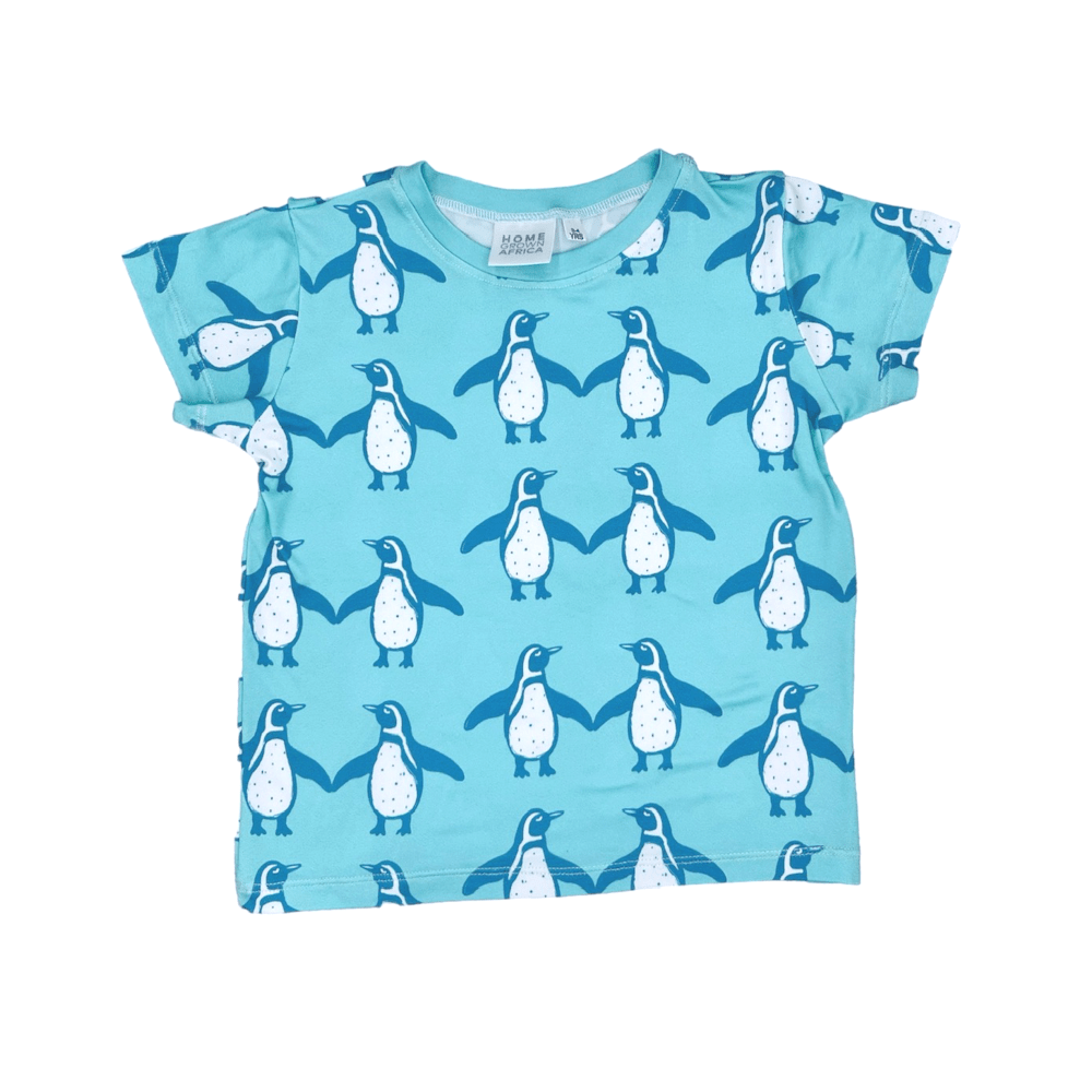 SOFT & STRETCHY SUMMER PJ’S – PENGUIN - www.cutekidz.co.za