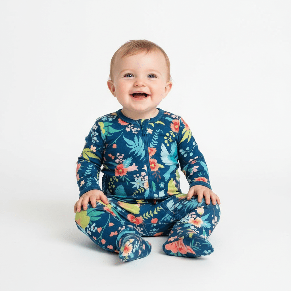 SOFT & STRETCHY ZIPPER JUMPSUIT – WINTER DOVE🕊️❤️ - www.cutekidz.co.za