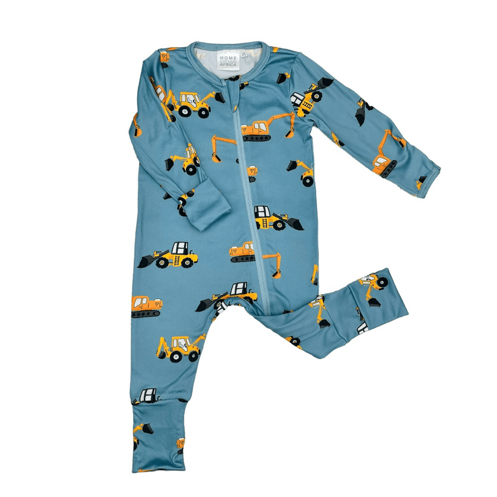ZIPPER JUMPSUIT DAN THE DIGGER - www.cutekidz.co.za