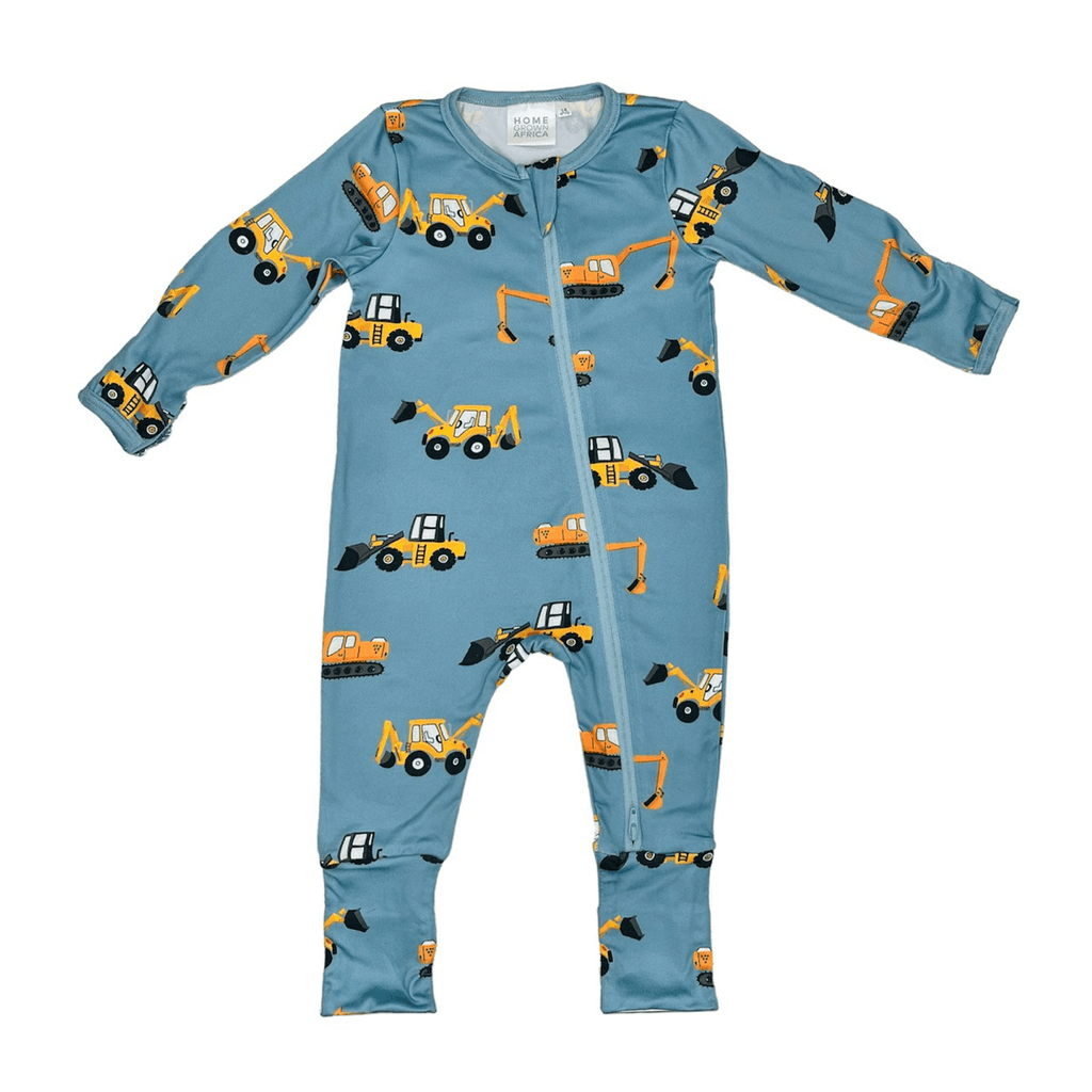 ZIPPER JUMPSUIT DAN THE DIGGER - www.cutekidz.co.za